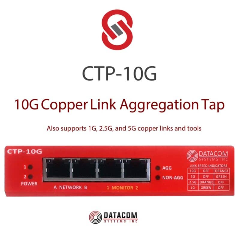 10G Copper Link Aggregation Tap