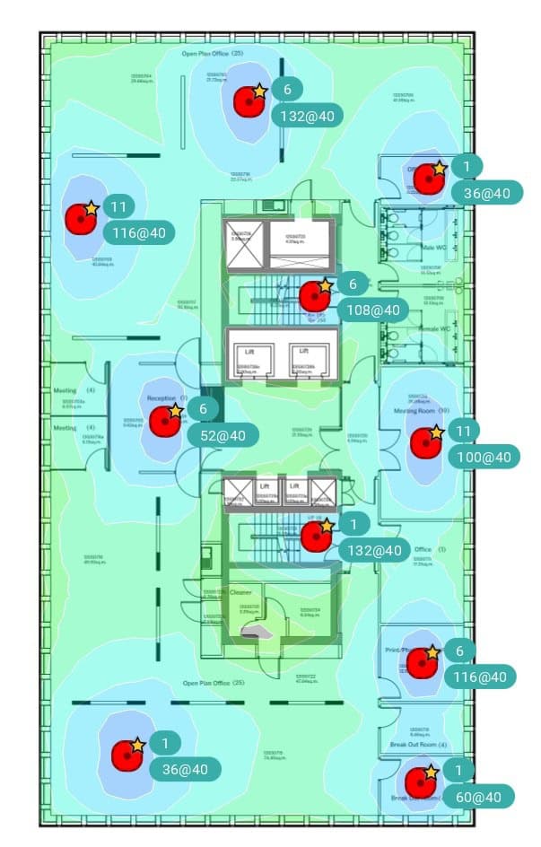Ekahau Planning Image