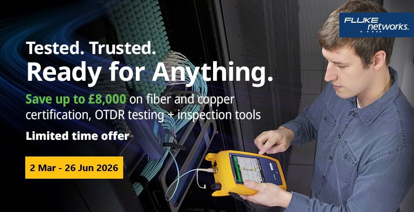 Fluke Networks Tested Trusted promo Ad rectangle