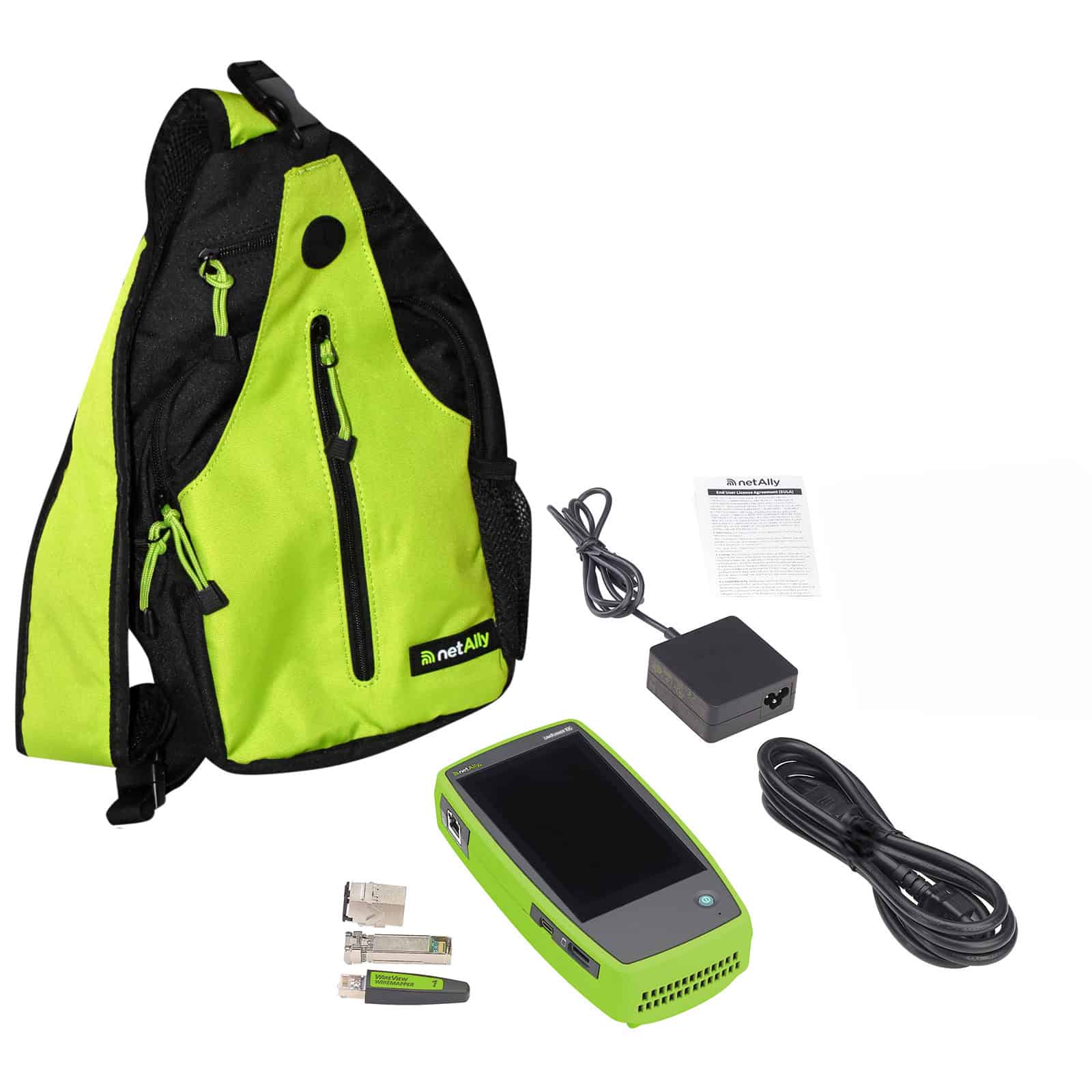 LinkRunner 10G standard unit contents