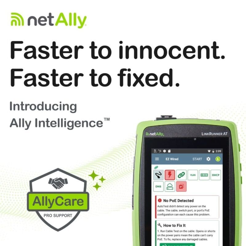 NetAlly Ally Intelligence Ad